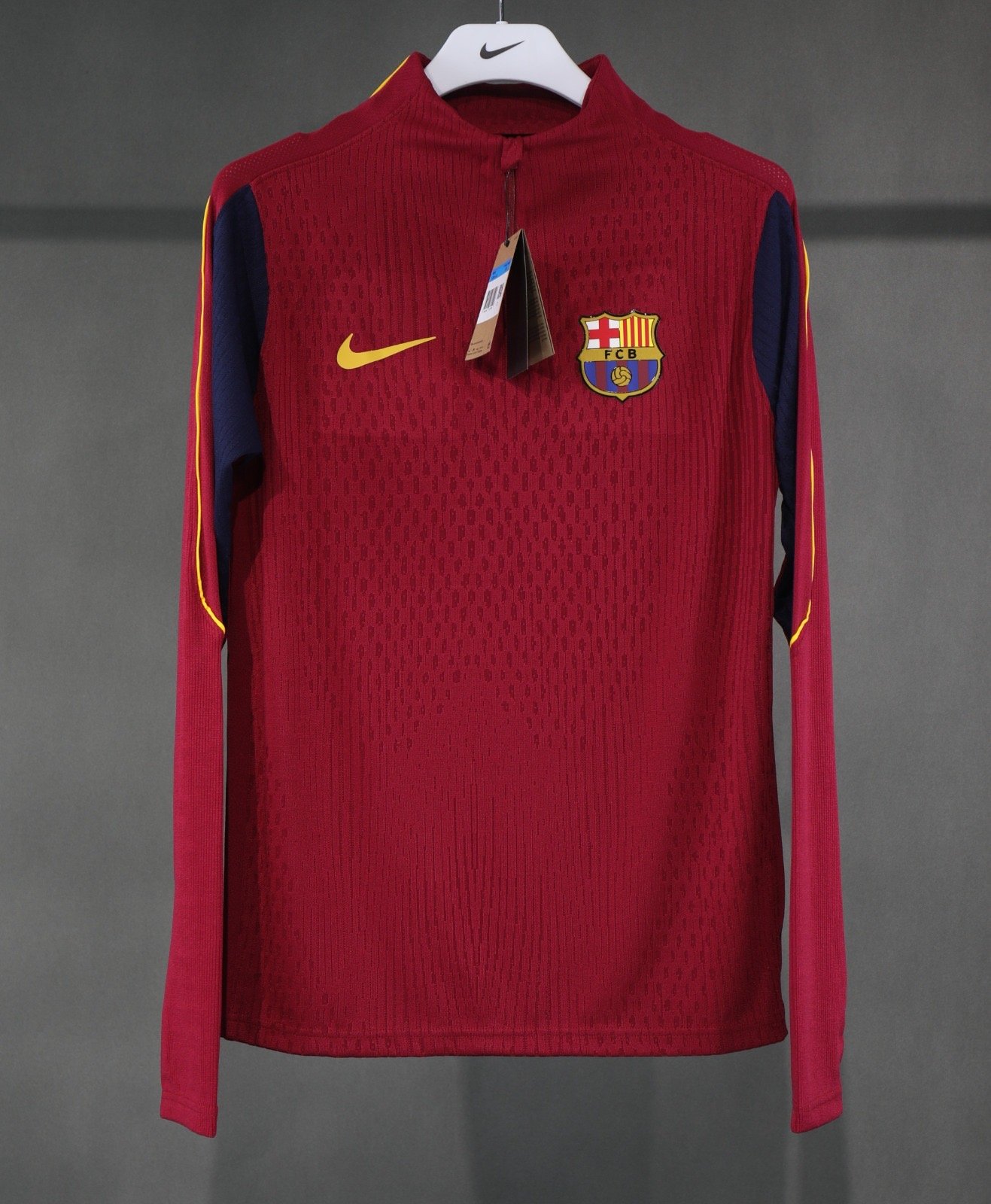 Fc Barcelona 2027 Training Long Sleeves Red Kit  Player Version